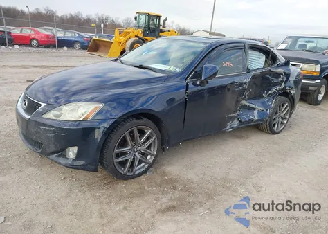 2006 Lexus Is 250 z USA, uszkodzony, nr VIN JTHCK262565003496